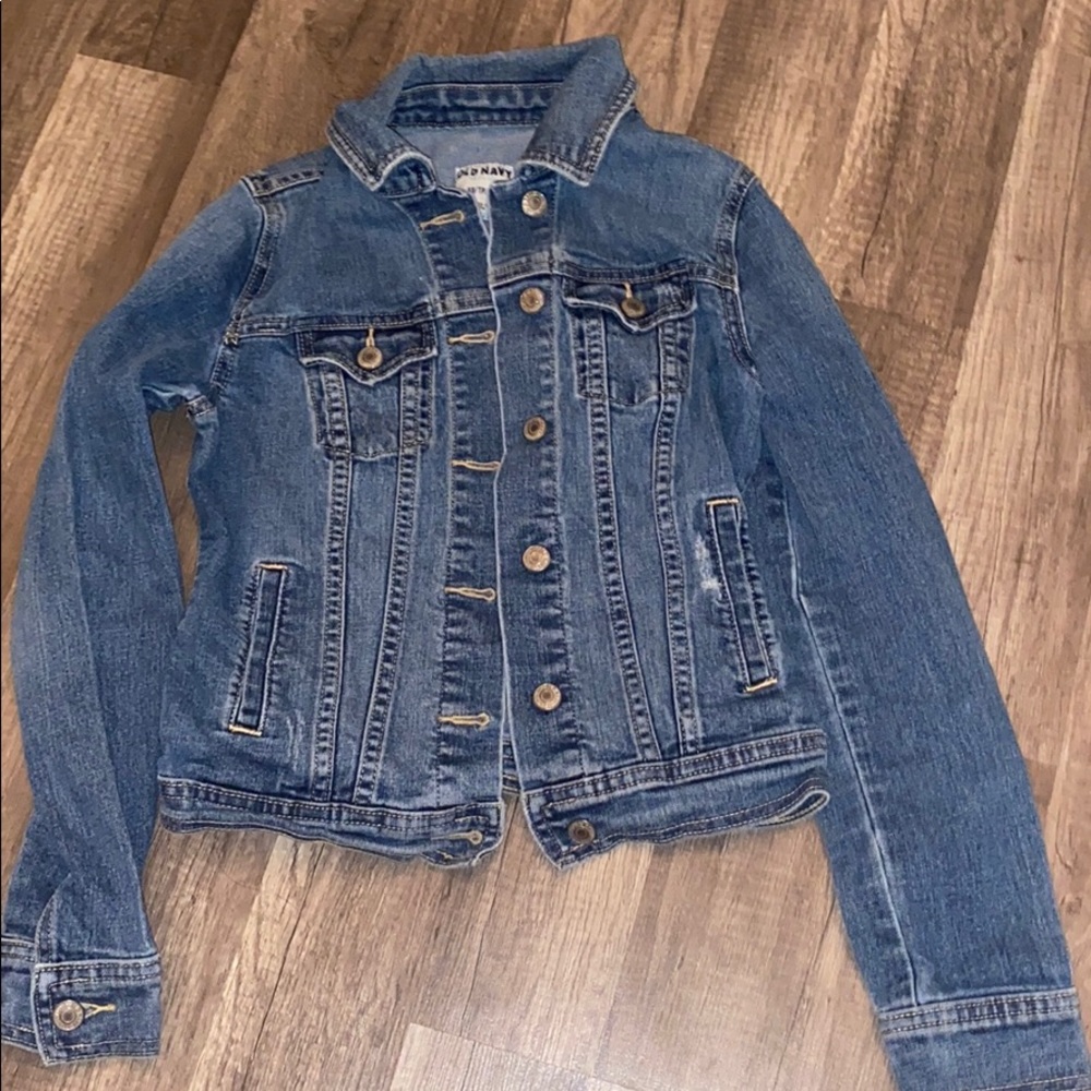 A jean jacket